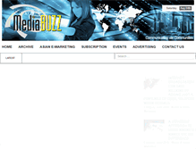 Tablet Screenshot of mediabuzz.com.sg